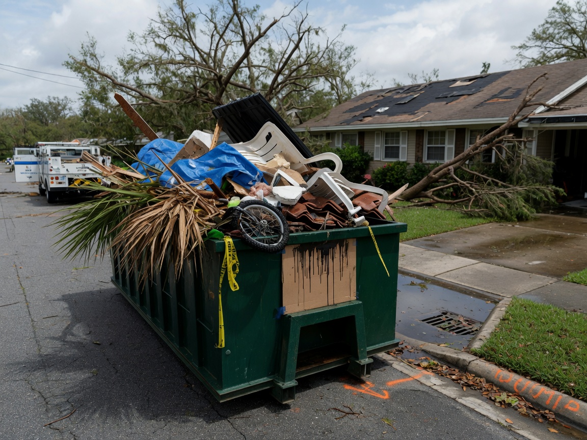 Jacksonville Hurricane Debris Dumpster Guide